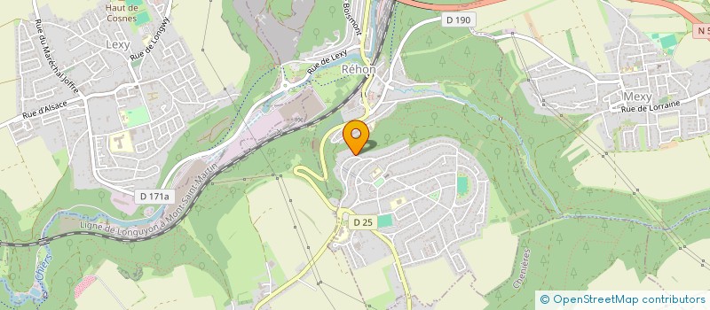 localisation de l'entreprise DGN'F  REHON