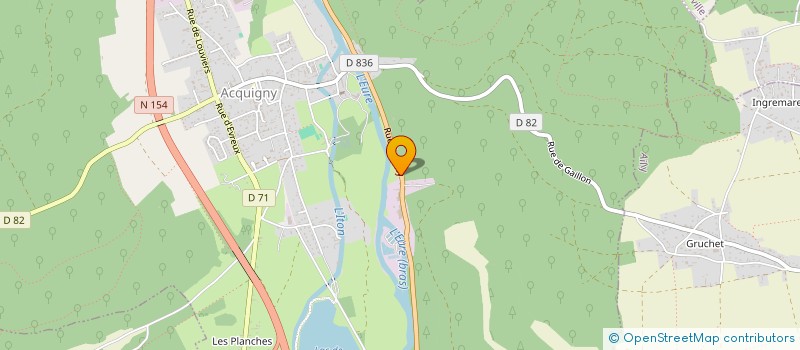 localisation de l'entreprise DGNA  ACQUIGNY