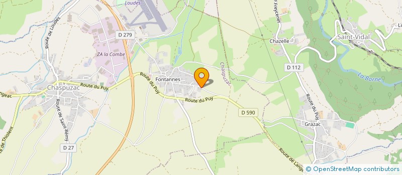 localisation de l'entreprise DGNS à CHASPUZAC