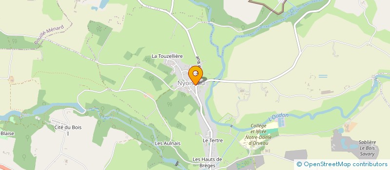 localisation de l'entreprise DGNSK 01  SEGRE-EN-ANJOU BLEU