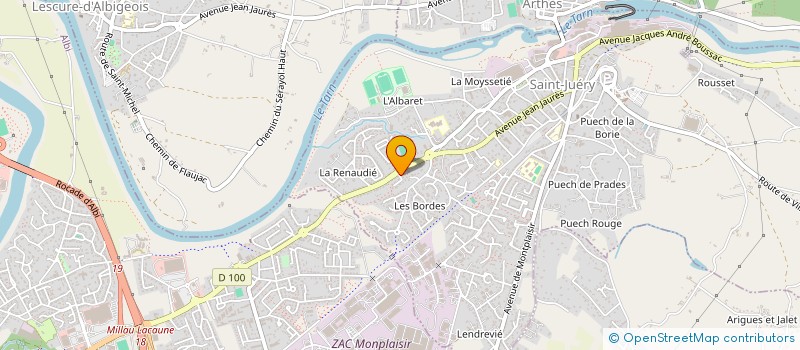 localisation de l'entreprise DGOM  SALLES