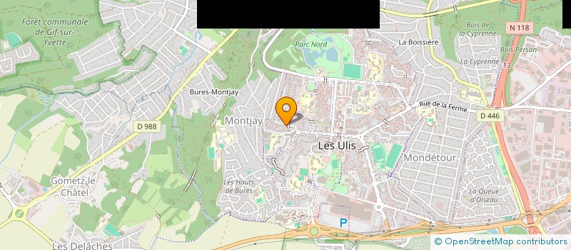 localisation de l'entreprise DGOUAMBE FANSI MAGNE INDIVISION à LES ULIS