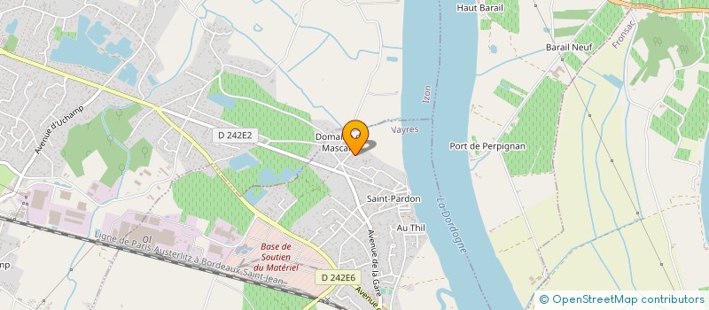 localisation de l'entreprise DGP à VAYRES