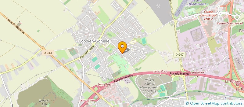 localisation de l'entreprise DGP DISTRIBUTION  LOOS-EN-GOHELLE