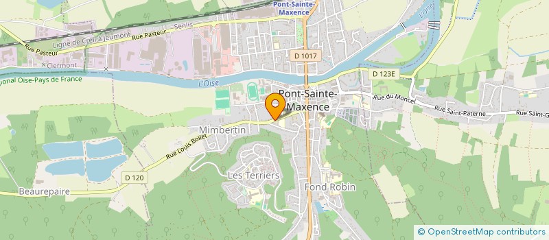 localisation de l'entreprise DGPARTENAIRE  PONT-SAINTE-MAXENCE