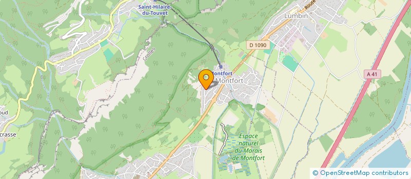 localisation de l'entreprise DGPREST à CROLLES