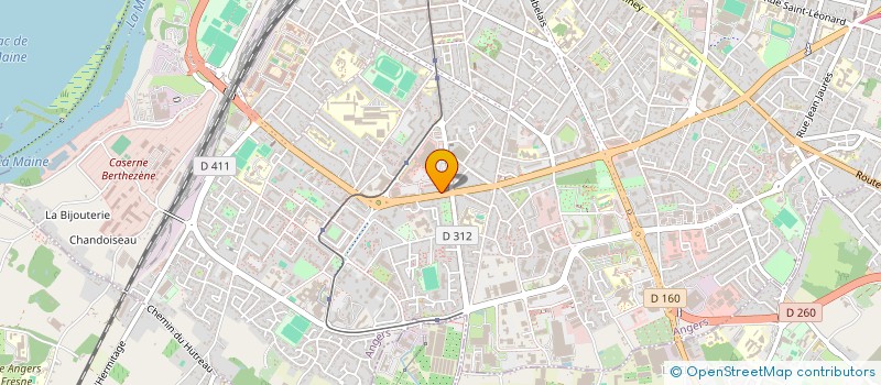 localisation de l'entreprise DGR EXPERTISE à ANGERS