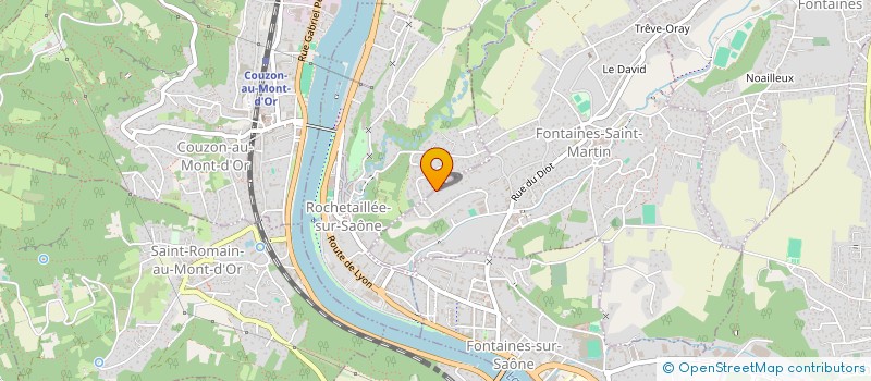 localisation de l'entreprise DGRB FAMILY  FONTAINES-SAINT-MARTIN