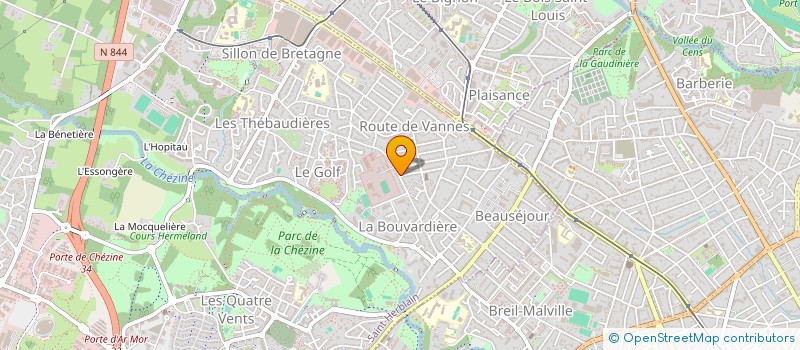 localisation de l'entreprise DGRC HOLDING  SAINT-HERBLAIN