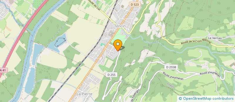 localisation de l'entreprise DGRC INVESTISSEMENT  GONCELIN