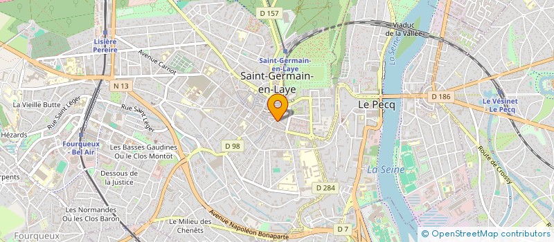 localisation de l'entreprise DGRF  SAINT-GERMAIN-EN-LAYE