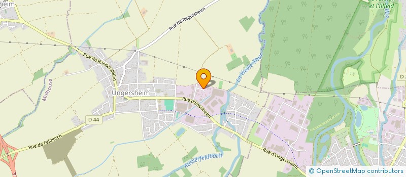 localisation de l'entreprise DGRG à UNGERSHEIM
