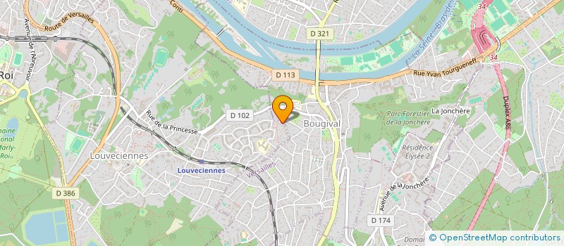 localisation de l'entreprise DGROLL HOLDING  LOUVECIENNES