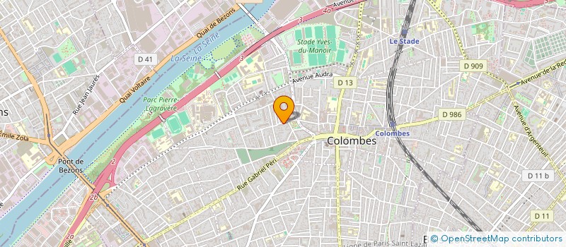 localisation de l'entreprise DGRS CONSEIL à COLOMBES