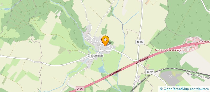 localisation de l'entreprise DGS  CHATENOIS