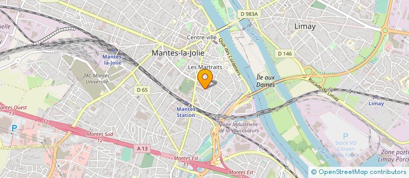 localisation de l'entreprise DGS AUTO  MANTES-LA-JOLIE