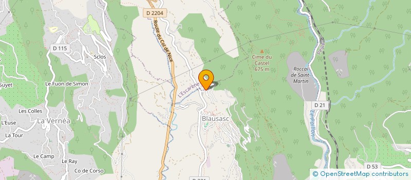 localisation de l'entreprise DGS ENERGIES  BLAUSASC