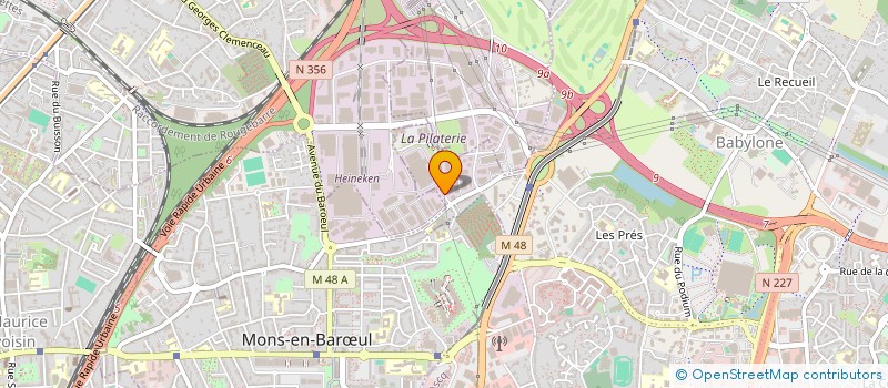 localisation de l'entreprise DGS FRANCE à VILLENEUVE D ASCQ