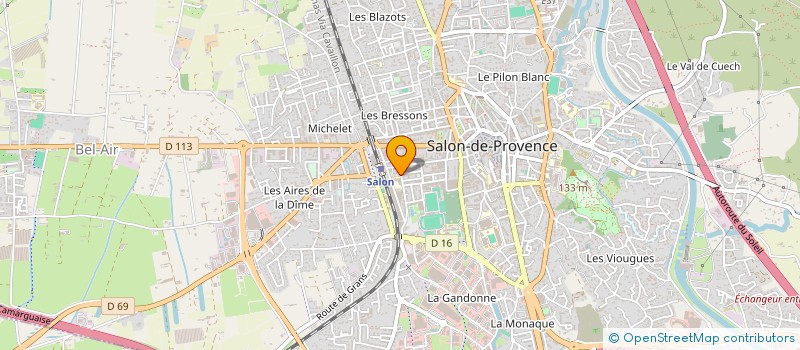 localisation de l'entreprise DGS JARDIN  SALON-DE-PROVENCE