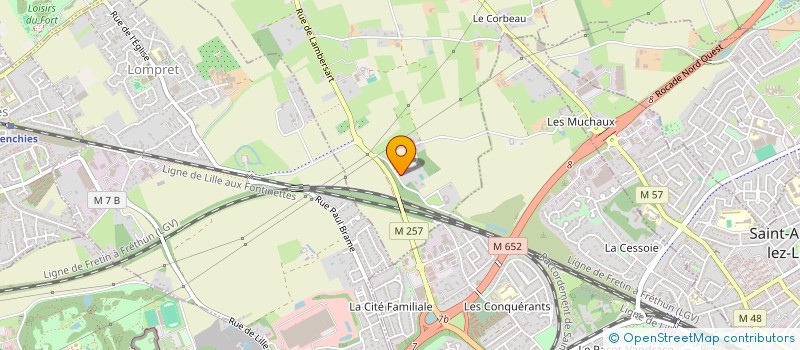 localisation de l'entreprise DGS ONE  VERLINGHEM