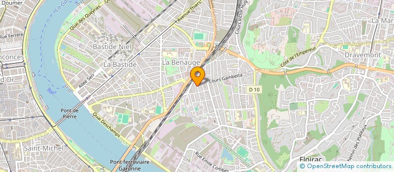 localisation de l'entreprise DGSE  FLOIRAC