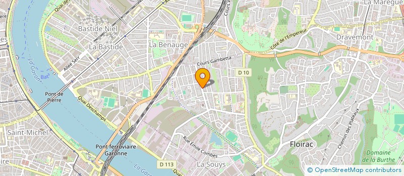 localisation de l'entreprise DGSPP CONSTRUCTION  FLOIRAC