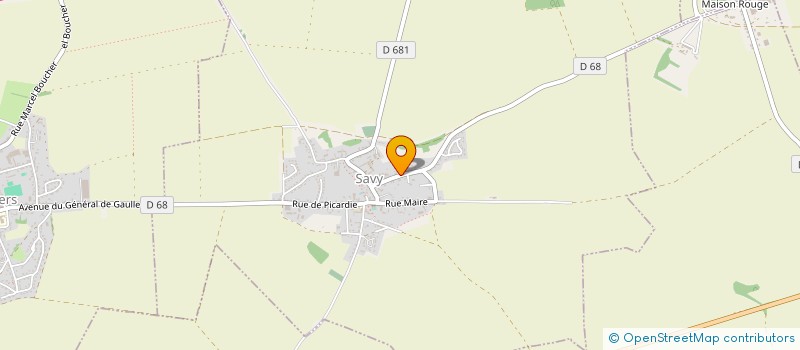 localisation de l'entreprise DGT  SAVY