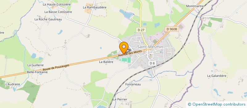localisation de l'entreprise DGT à SAINT-MESMIN