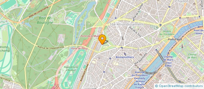 localisation de l'entreprise DGT MARINE à PARIS