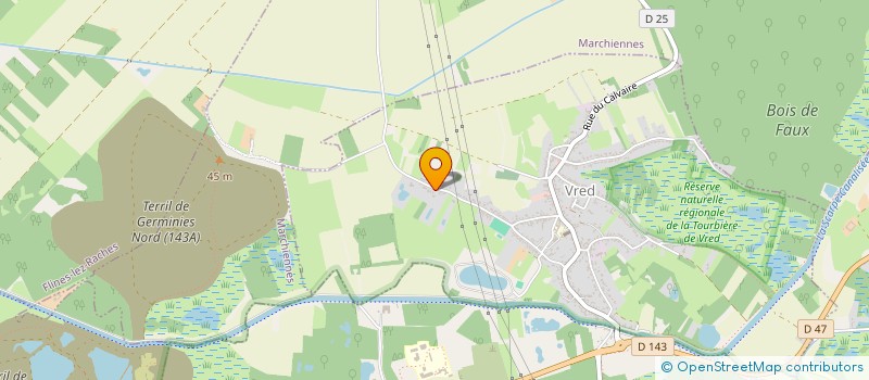 localisation de l'entreprise DGT-NA  VRED