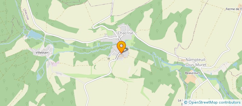 localisation de l'entreprise DGTP  CHACRISE