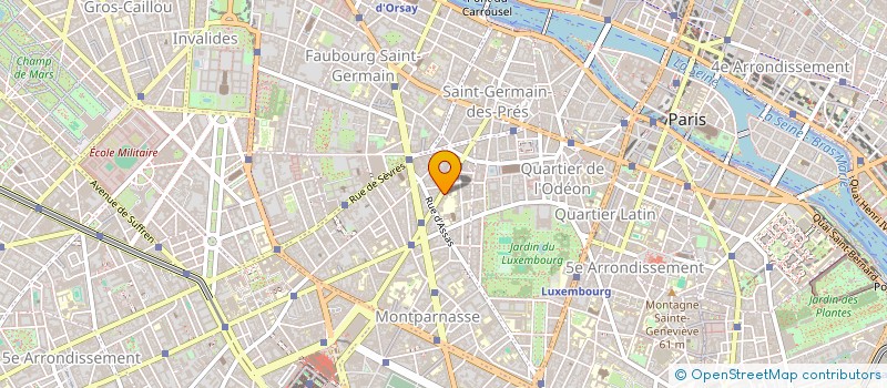 localisation de l'entreprise DGV  PARIS