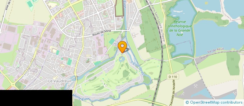 localisation de l'entreprise DGV 89  LE VAUDREUIL