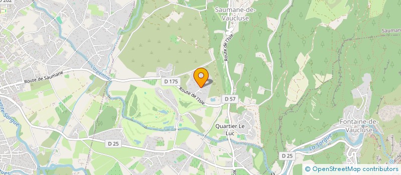 localisation de l'entreprise DGV DISTRIBUTION  SAUMANE-DE-VAUCLUSE