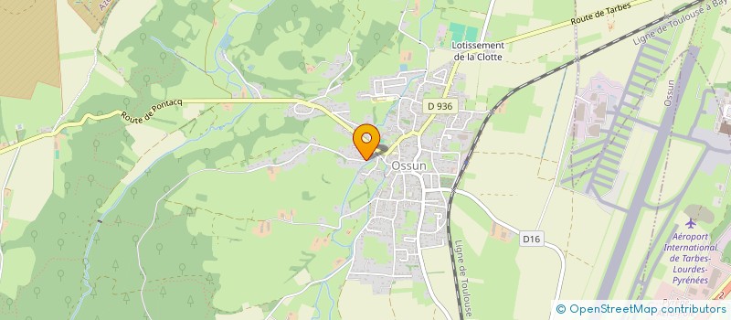 localisation de l'entreprise DGVF  OSSUN