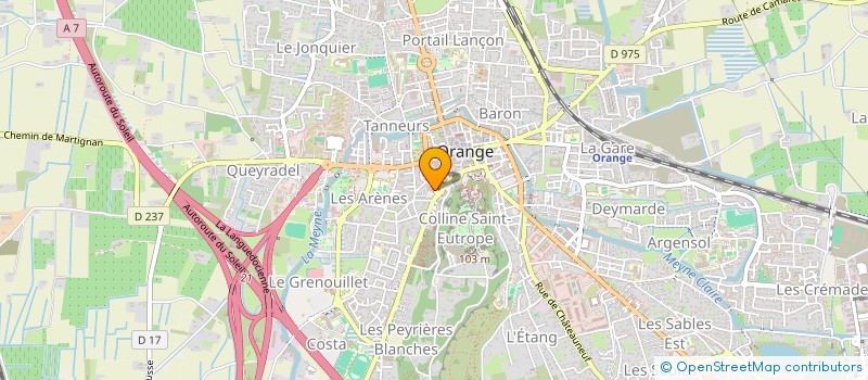 localisation de l'entreprise DGVMPP à ORANGE