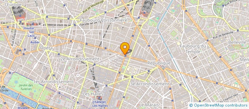 localisation de l'entreprise DGW FRANCE à PARIS 10