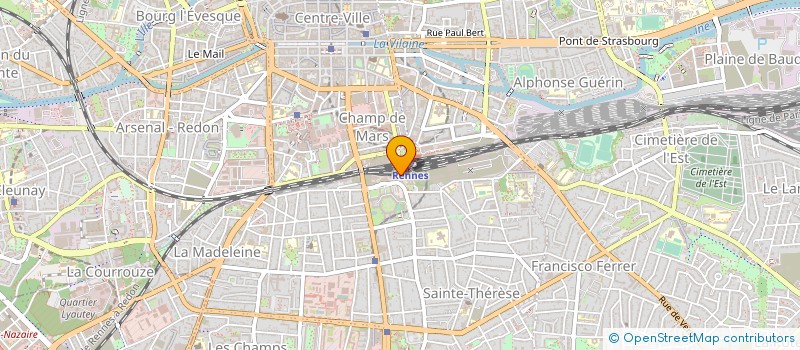 localisation de l'entreprise DGX  RENNES