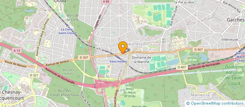 localisation de l'entreprise DGY  VAUCRESSON