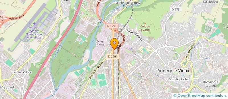 localisation de l'entreprise DGYL-DO à ANNECY