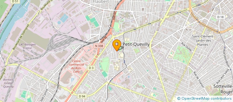 localisation de l'entreprise DGZ à LE PETIT-QUEVILLY