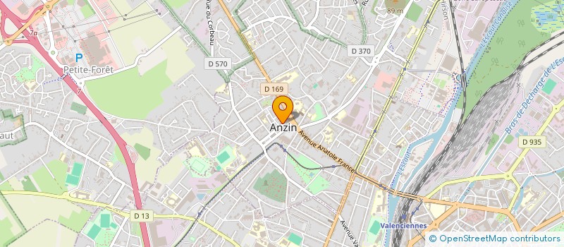 localisation de l'entreprise DH  ANZIN