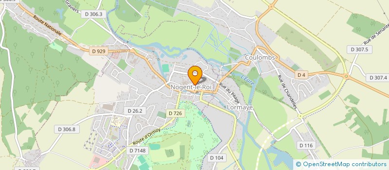 localisation de l'entreprise DH BAT à NOGENT-LE-ROI