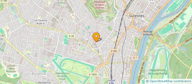 localisation de l'entreprise DH CONSULTING à SURESNES