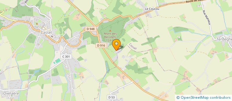 localisation de l'entreprise DH DIFFUSION à CASSEL