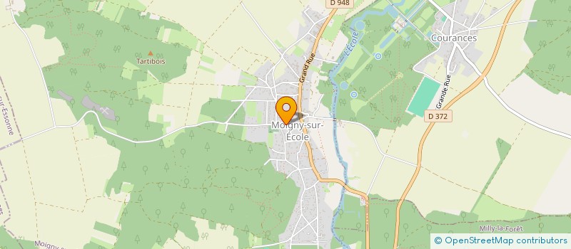 localisation de l'entreprise DH ECO ENERGIE à MOIGNY-SUR-ECOLE