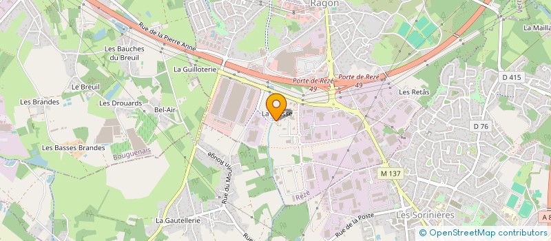 localisation de l'entreprise DH EVENT & LOC  REZE