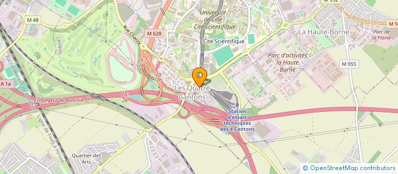 localisation de l'entreprise DH EXTENSION RENOVATION AMENAGEMENT  VILLENEUVE-D'ASCQ