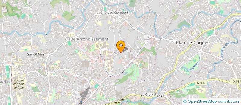 localisation de l'entreprise DH FORMATION  MARSEILLE