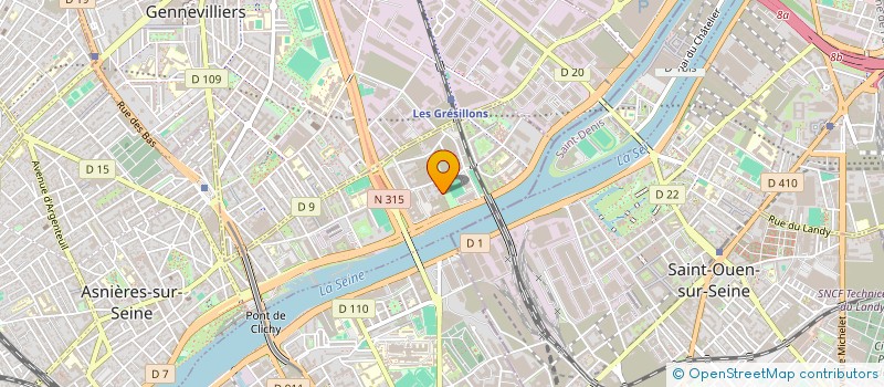 localisation de l'entreprise DH HIGHER GROUP  SAINT-GRATIEN